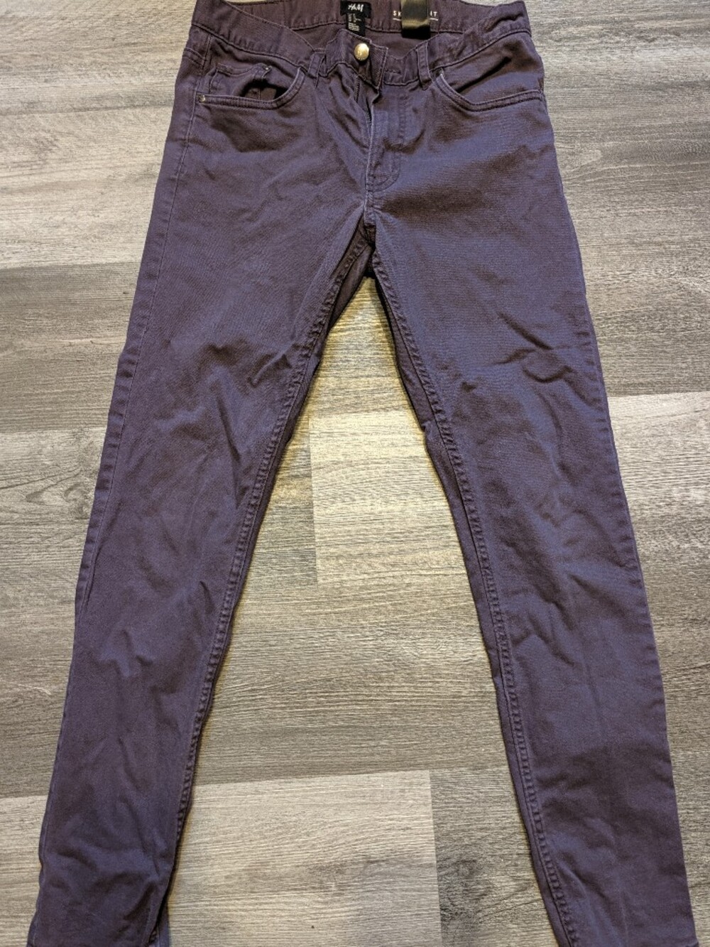 Purple Skinny H&M Jeans